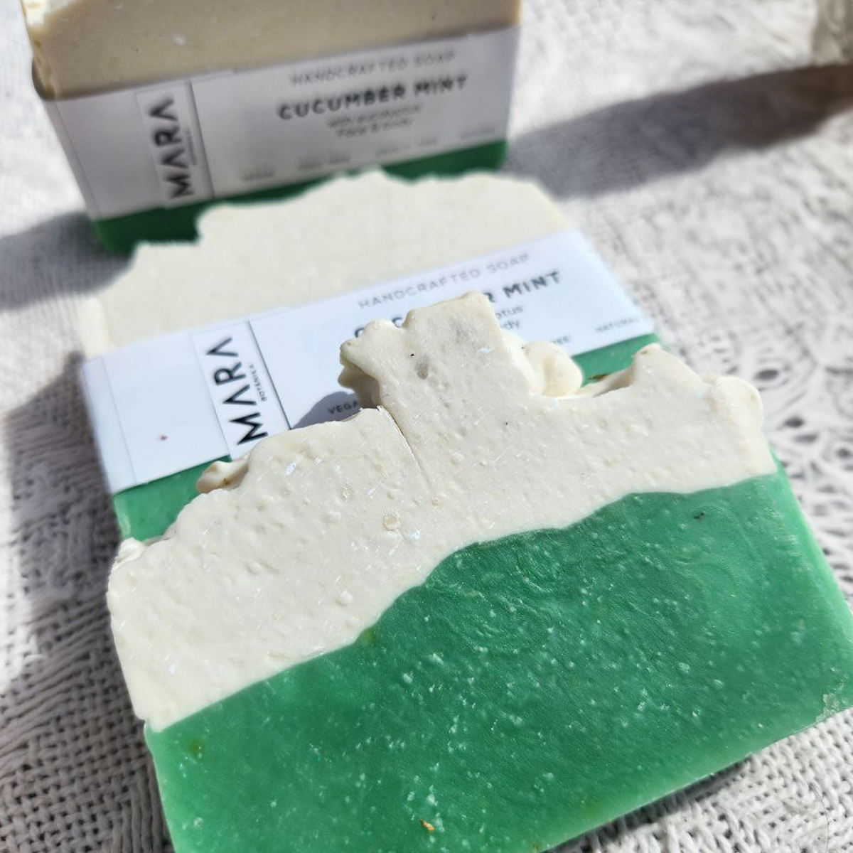 Handmade Cucumber and Mint Soap