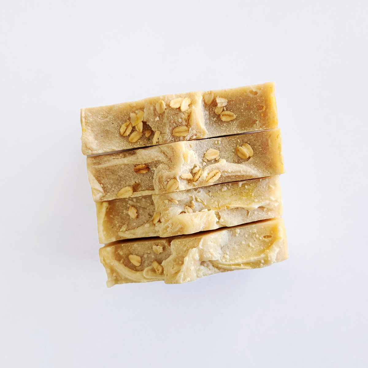 Handmade Pure Oat Bar Soap