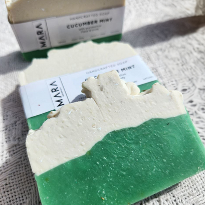 Handmade Cucumber and Mint Soap